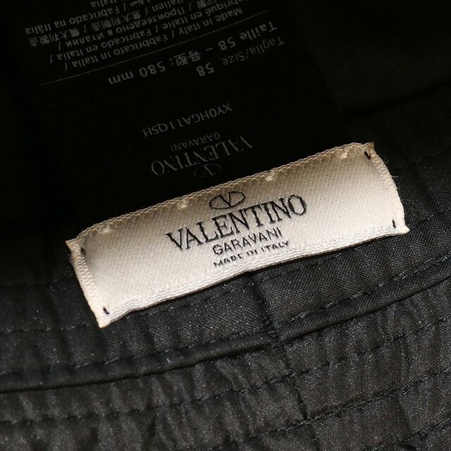 ヴァレンティノ VALENTINO ハット メンズ XY0HGA11QSH バケットハット
