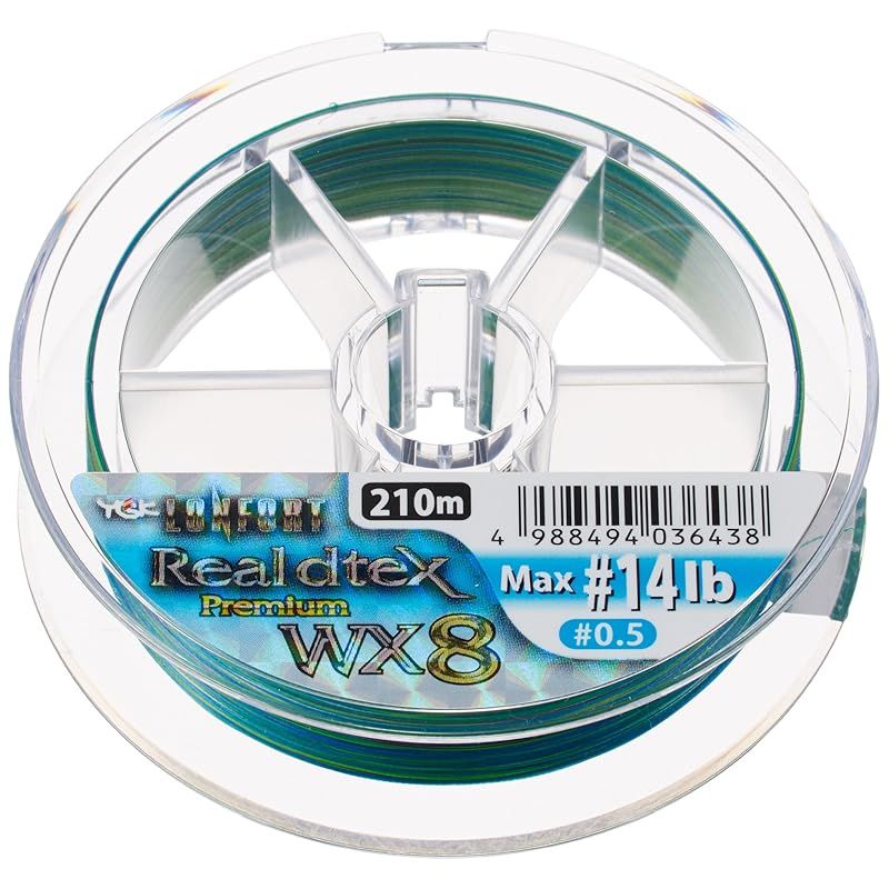 エックスブレイド X-Braid ロンフォート リアルデシテックス WX8 210ｍハンガーパック 0.5号 1
