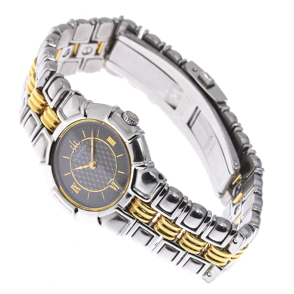 セイコー SEIKO 5A70-0160 クレドール クォーツ レディース_690575