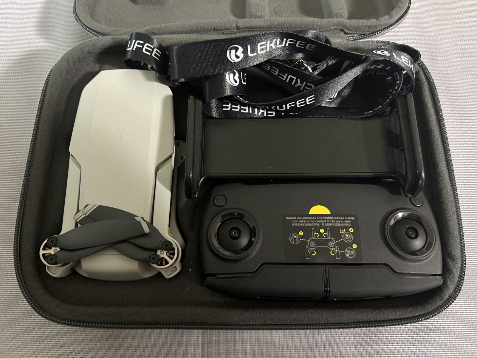 DJI Mavic Mini ドローン フルセット ケース付 バッテリー３個付き