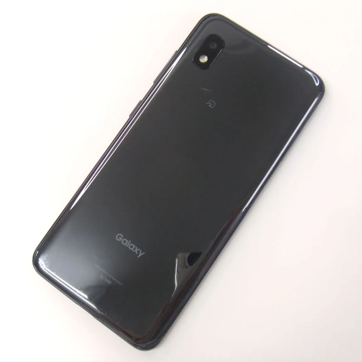 中古】 Galaxy A21 SCV49 ブラック au SIMロック解除済 - メルカリ