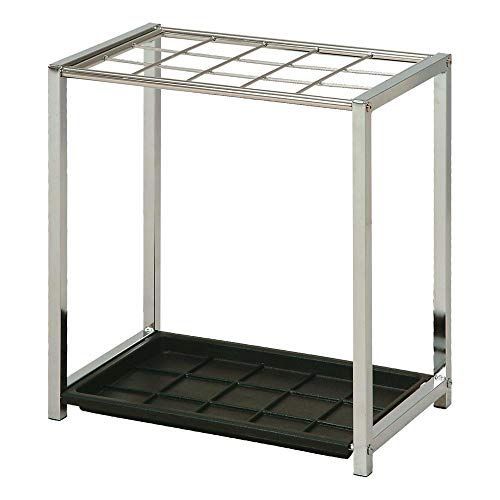 大 不二貿易 傘立て 大 幅48cm 15本 クロム オフィス用 83708