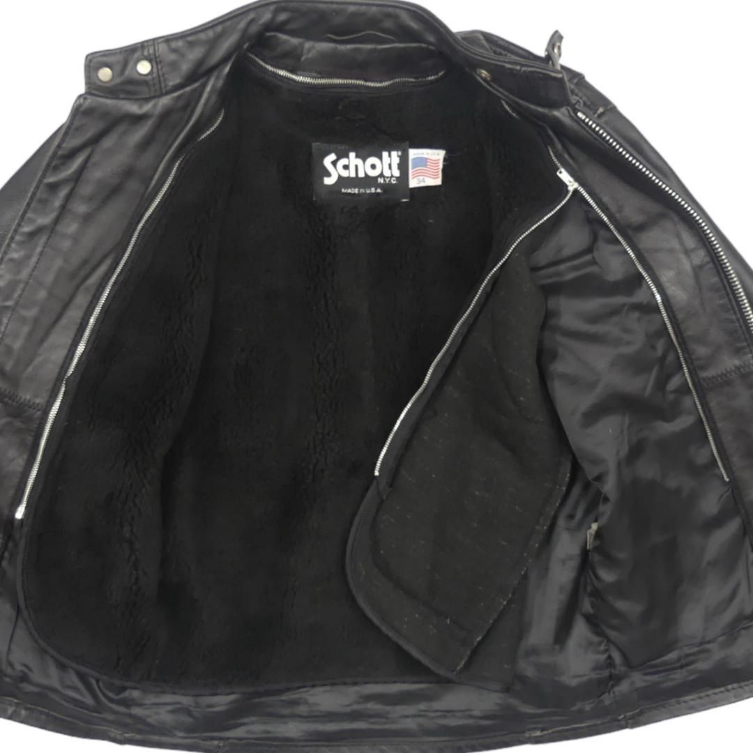 Schott ショット 641 ライダースジャケット 34シングルHH9522 - メルカリ