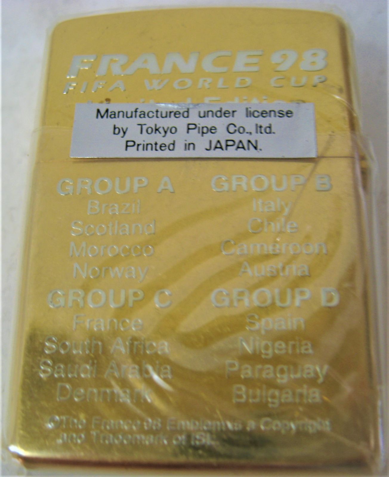 未使用 未開封 希少 激レア ヴィンテージ フランス98 グループA～H