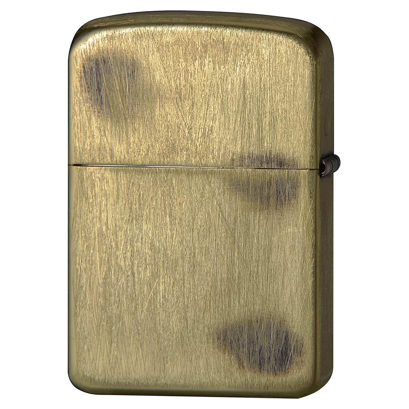 ジッポー Zippo ライター 防風 真鍮製 両面加工 1941 特製ステッカー付き ブラス 1941UD-B