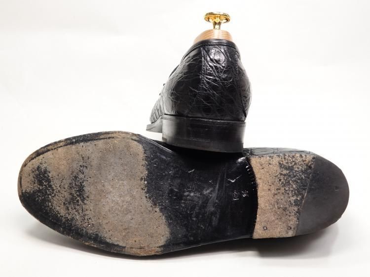 118 / 0619 おすすめ!! 使用数回 エンツォボナフェ ローファー