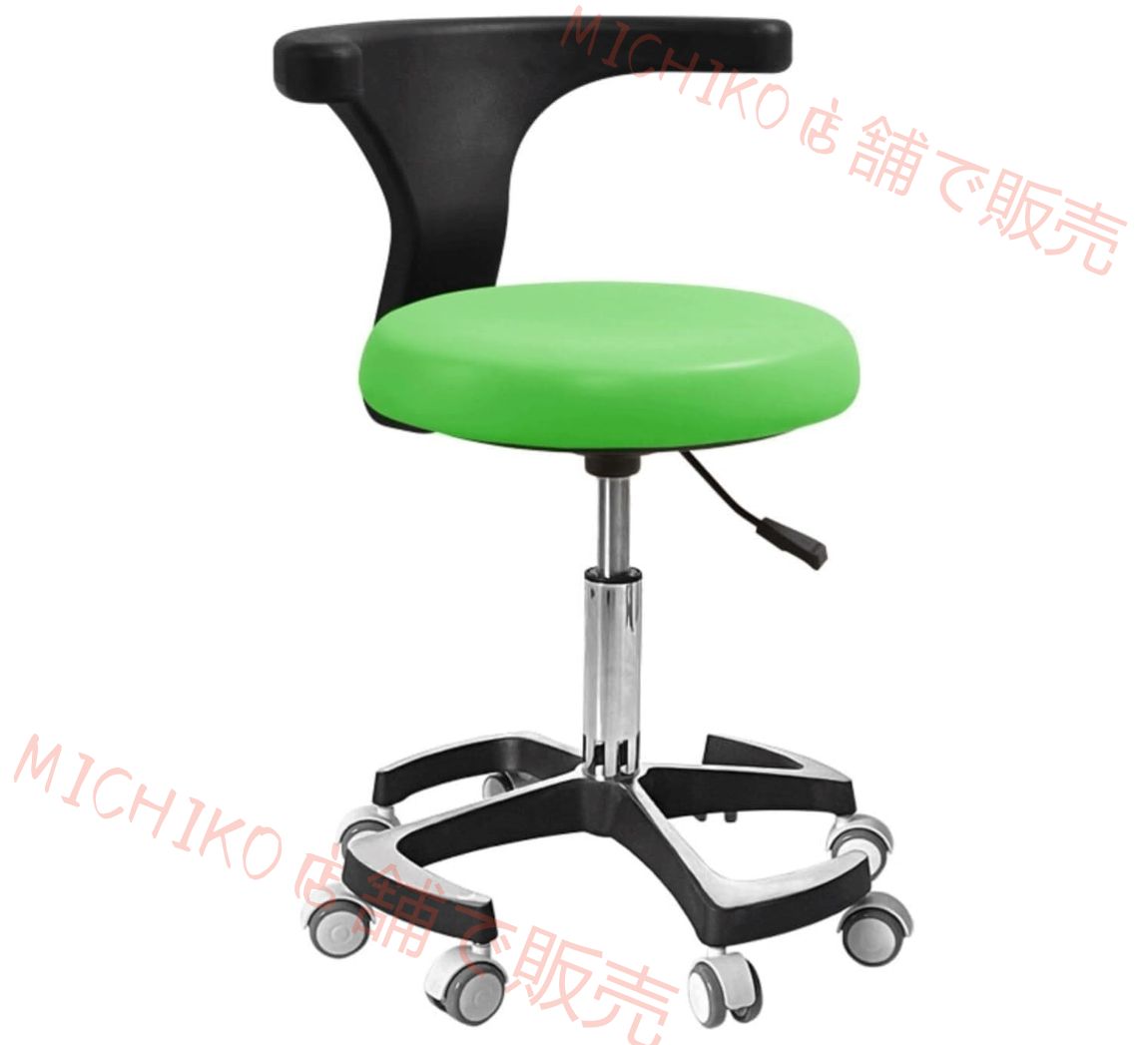 椅子 デスク アシスタント歯科医ドクターチェア歯科用スツール背もたれ付き高さ調節 オフィス医療ショップラボビューティーサロン MARWIL-DEMENAGEMENTS_CH