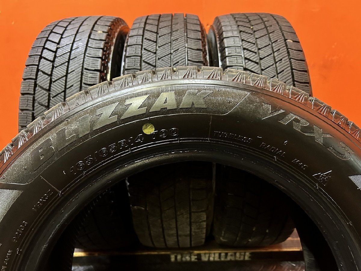 BS BRIDGESTONE BLIZZAK VRX3 165/65R14 14インチ スタッドレス 4本 21