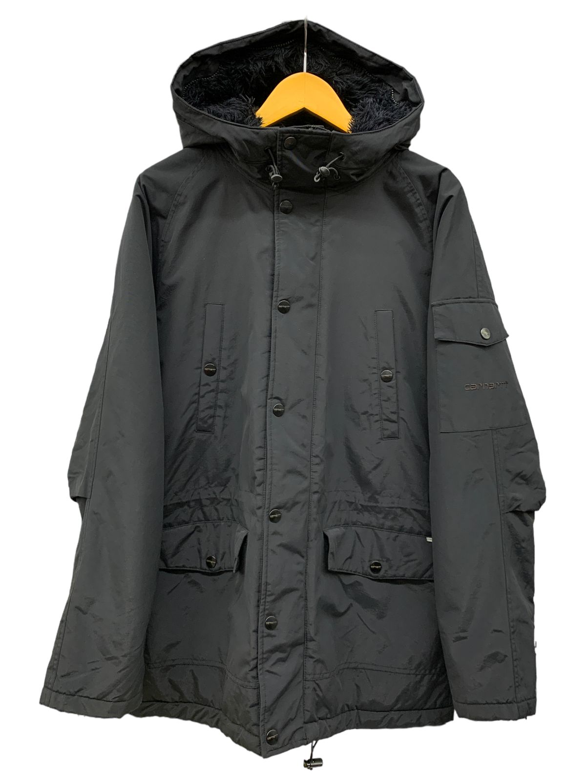 Carhartt (カーハート) ANCHORAGE PARKA ミリタリージャケット N-3B 黒 