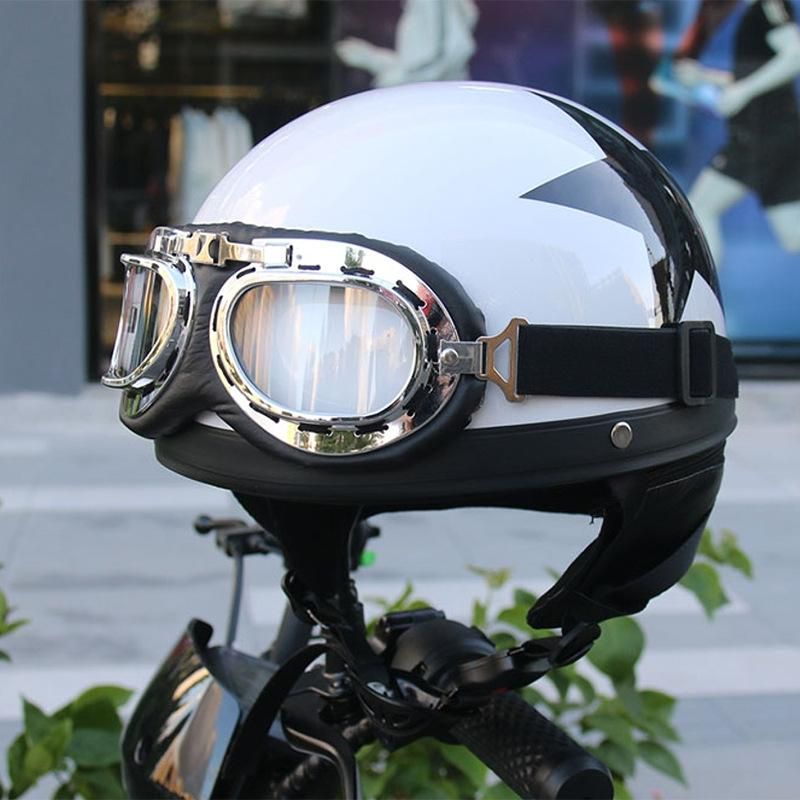 買い特価人気ポリヘル ポリスヘルメット60S ハーフヘルメット半帽 艶有り黒 セキュリティ・セーフティ