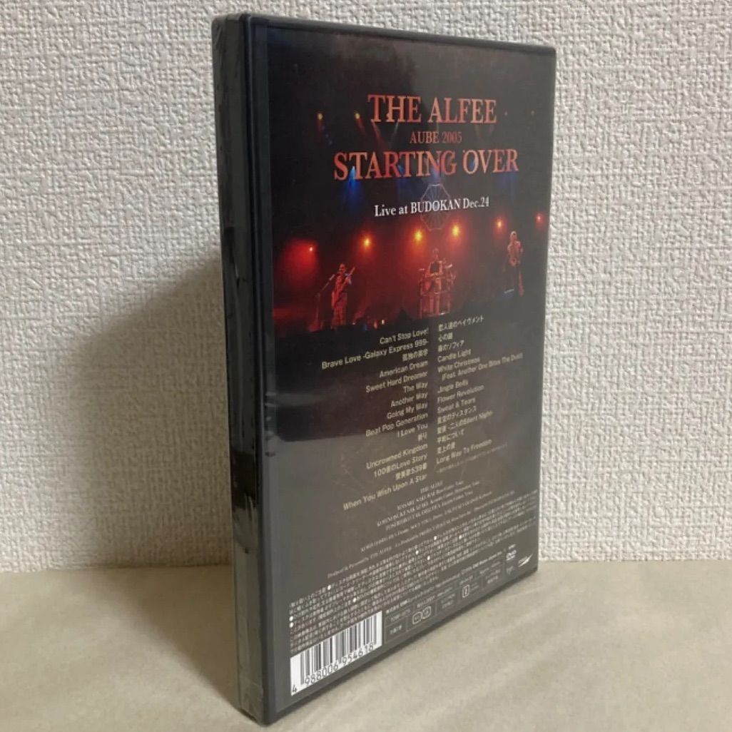 THE ALFEE DVD STARTING OVER クリスマスライブ - ミュージック
