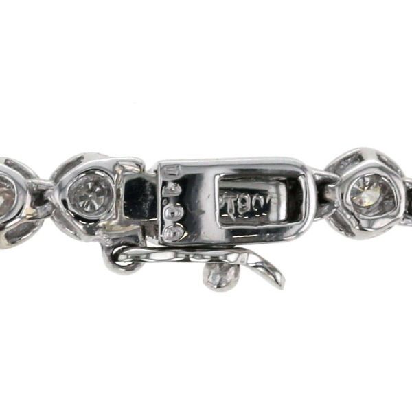 Pt900 プラチナ テニスブレスレット ダイヤモンド 1.00ct フル