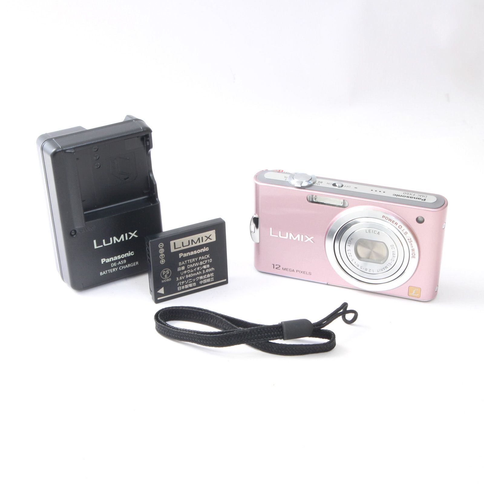 Panasonic LUMIX DMC-FX60 ピンク