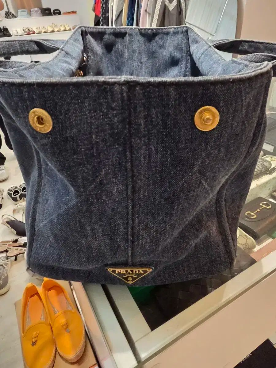 ✨美品✨ PRADA プラダ カナパ デニム トートバッグ B2642B 楽天市場】PRADA プラダ カナパ B2642B トートバッグ デニム