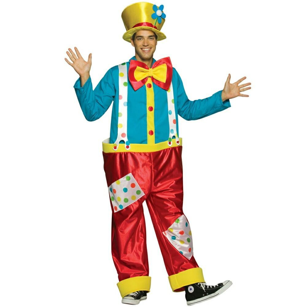 ピエロ コスチューム ONE 大人男性用 Clown Adult Male コスプレ