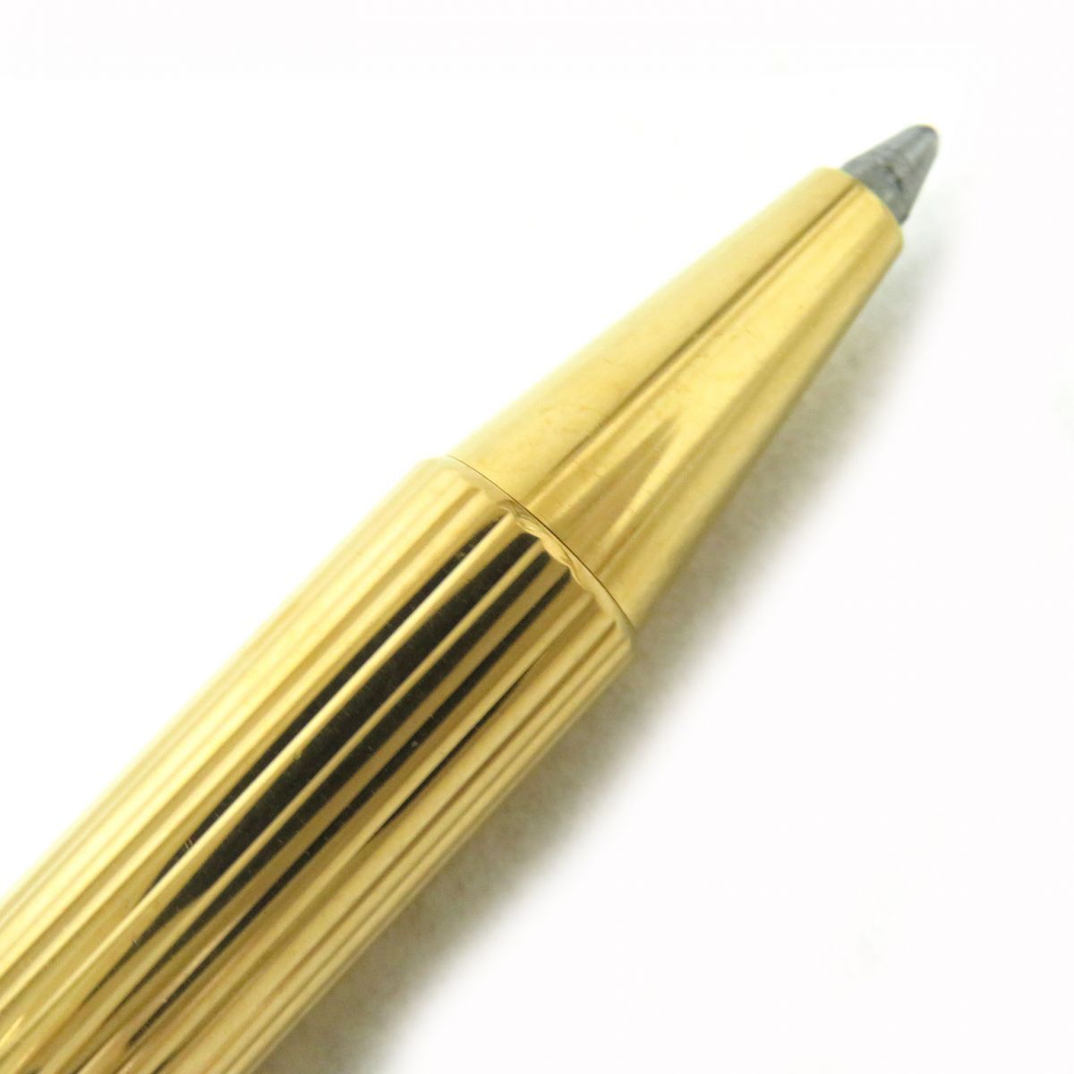 美品△Cartier カルティエ マスト ドゥ カルティエ ストライプ柄 ロゴ  