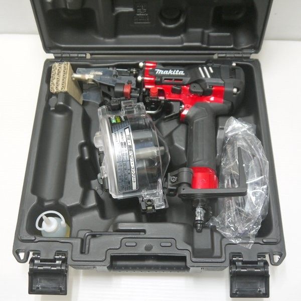 マキタ 50mm 高圧エア釘打 AN534H 赤 エアダスタ付 エア釘打機 エア工具 エアーツール makita ≡DT5883