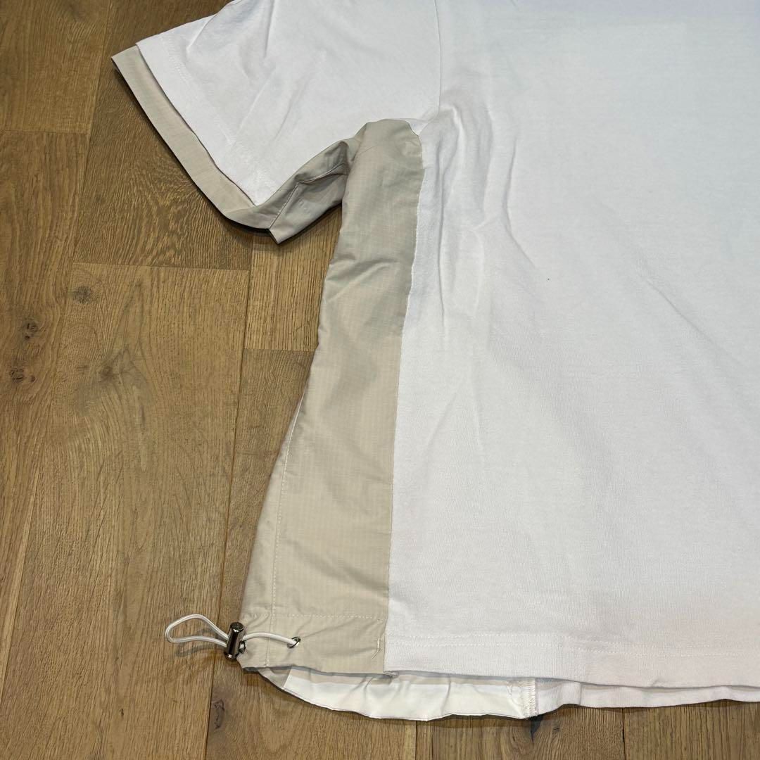 Sacai サカイ ドッキング Tシャツ 半袖 ハーフスリーブ プルオーバー 