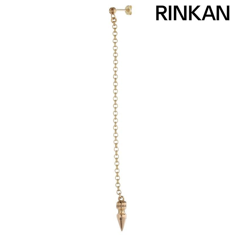 Chrome Hearts クロムハーツ 22K Gold ゴールド フープ ピアス Chrome Hearts - クロムハーツ 22K STUD HEART/ハートスタッド