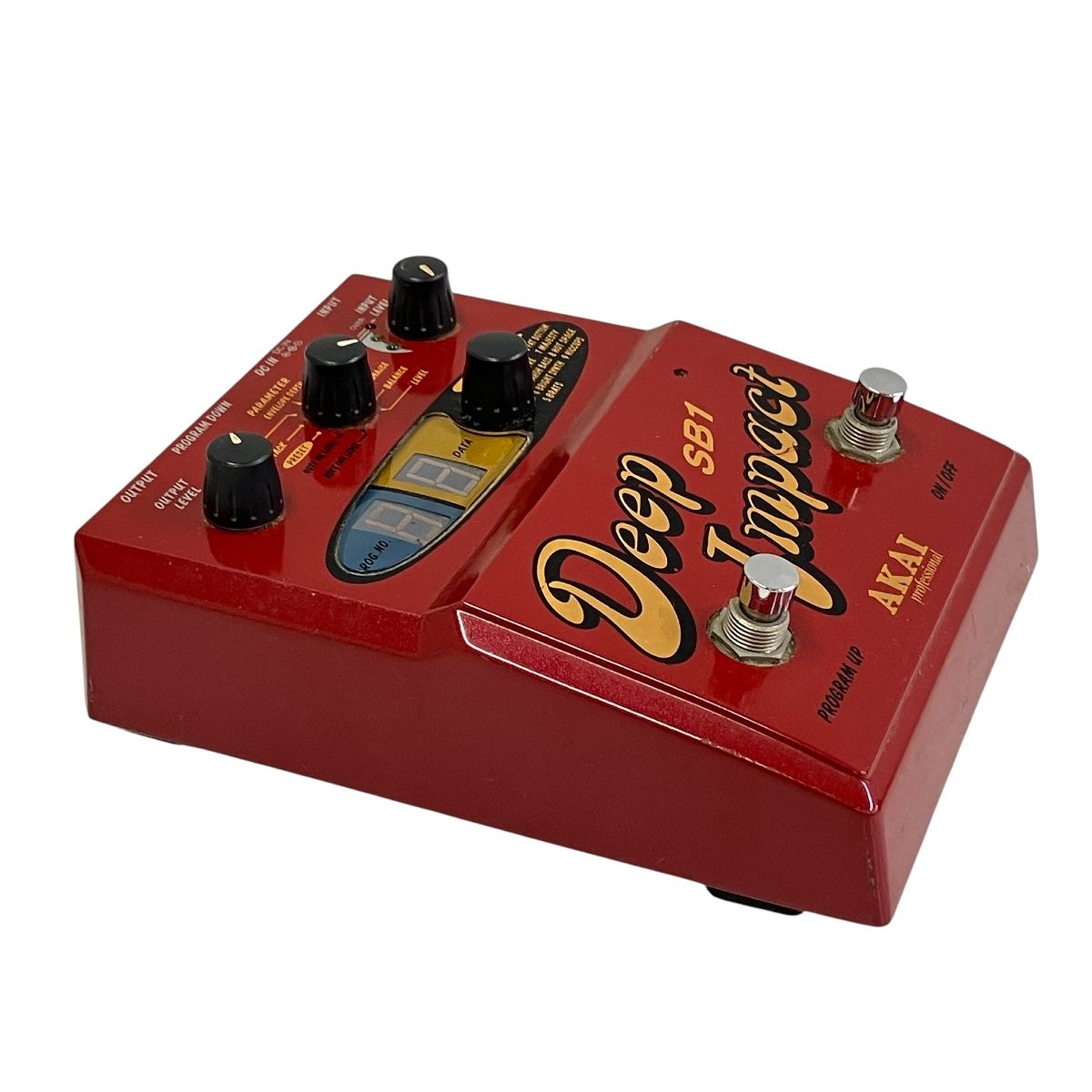 【国内未発売モデル】 AKAI Deep Impact SB1 アカイ ディープインパクト ベースシンセ エフェクター 音響機器 T10489957 適度な