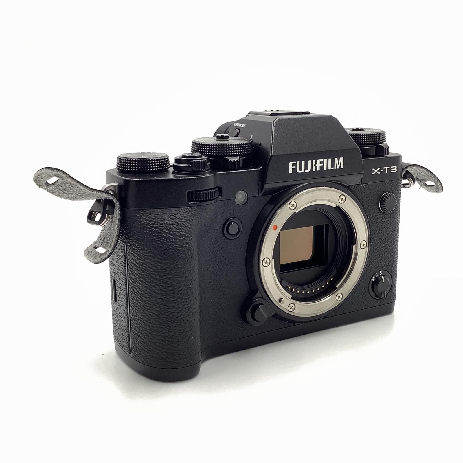 【全額返金保証】【最速発送】FUJIFILM デジタル一眼 X-T3 ボディ ブラック 動作確認済 シャッター280回