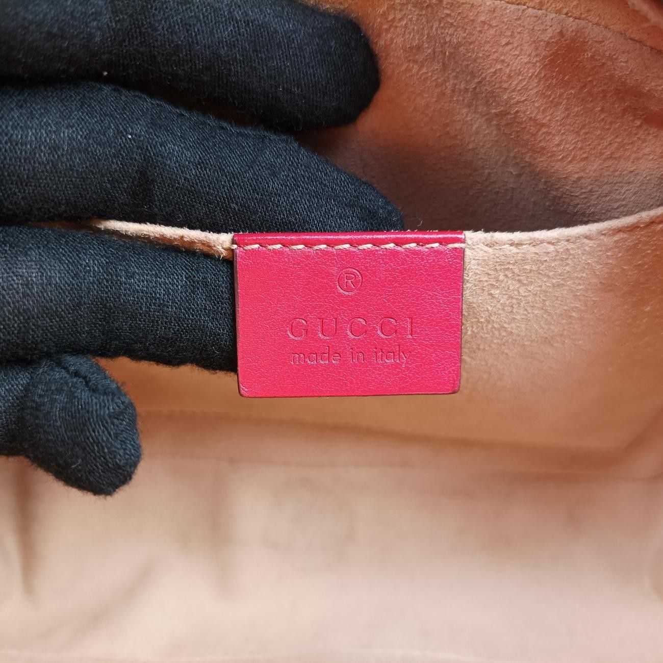 グッチGucciGGマーモントレッドレザー447632I030356521