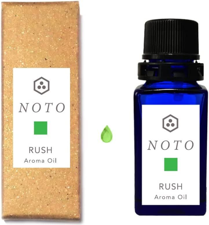 NOTO い草 イグサフレグランス 10ml RUSH を表現 アロマオイル アロマギフト イグサ香料 10ml 1971 レインボー