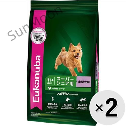 前に セット販売 ユーカヌバ スーパーシニア用 小型犬用 11歳以上 7.5kg×2コ AA023