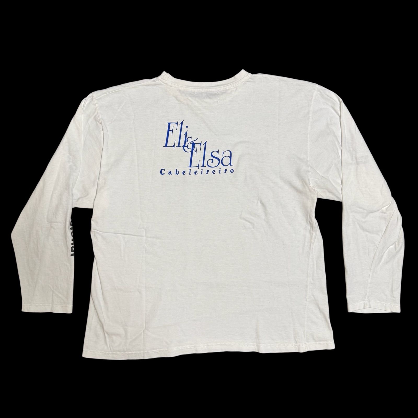 90s Wella Woman Snap Shot Photo LongSleeveTshirts フォトTシャツ 