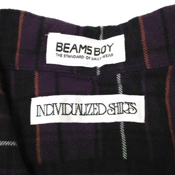 BEAMS BOY INDIVIDUALIZED SHIRTSバンドカラーシャツ 楽天市場】INDIVIDUALIZED SHIRTS x BEAMS BOY インディビジュア