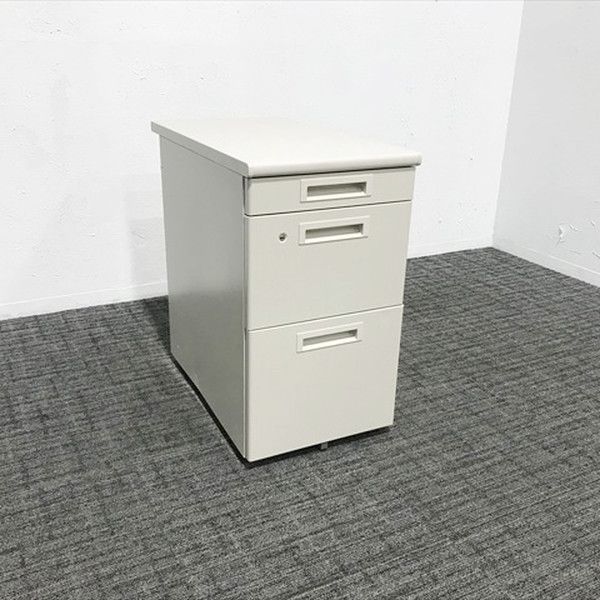 脇デスク 3段 ピクサ コクヨ グレー