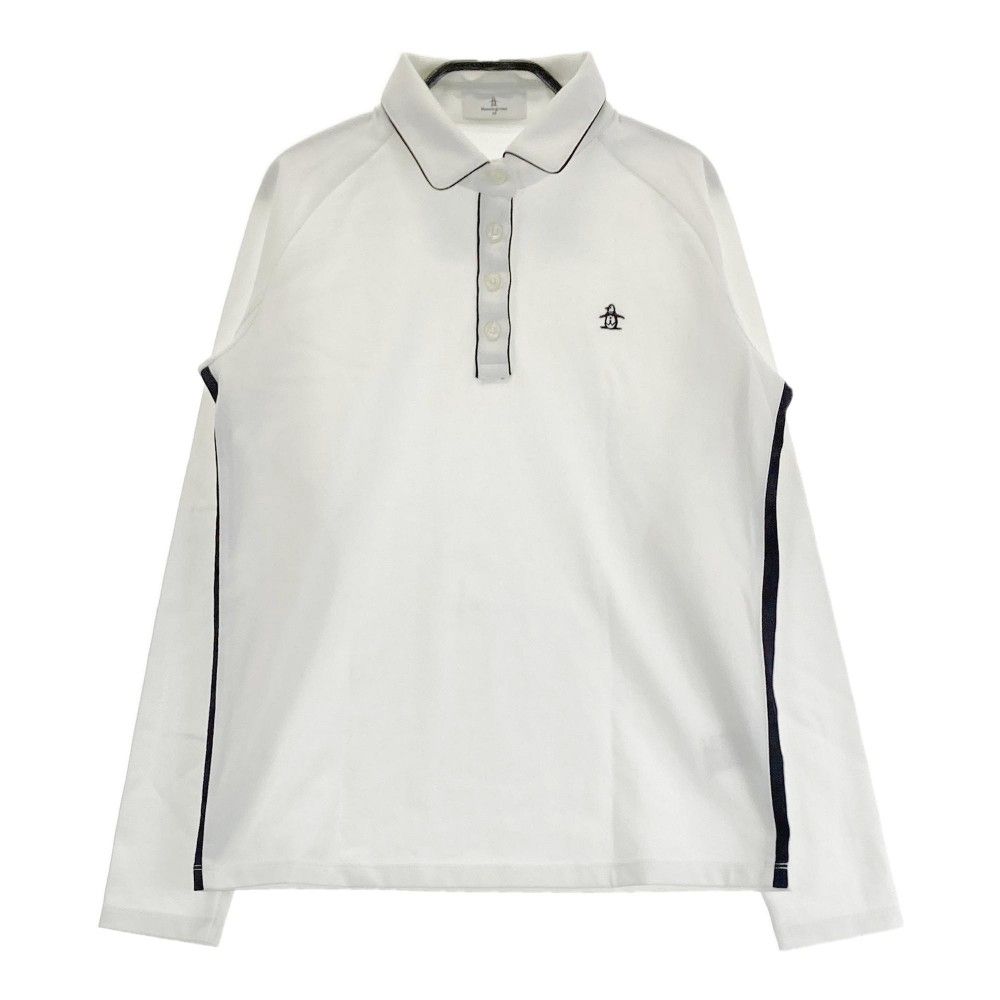サイズ:M MUNSING WEAR マンシングウェア 長袖ポロシャツ ロゴ サイズ:M MUNSING WEAR マンシングウェア 長袖ポロシャツ ロゴ