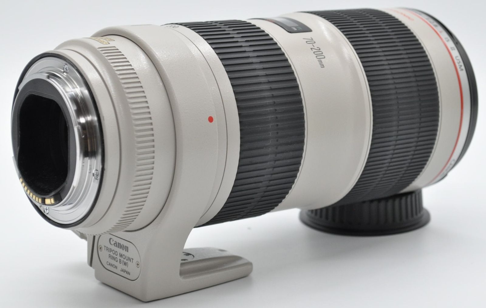  上 !! CANON キヤノン EF 70-200 mm F 2.8 L IS II USM あるとうれしいフード付き レンズ(ズーム) カメラ