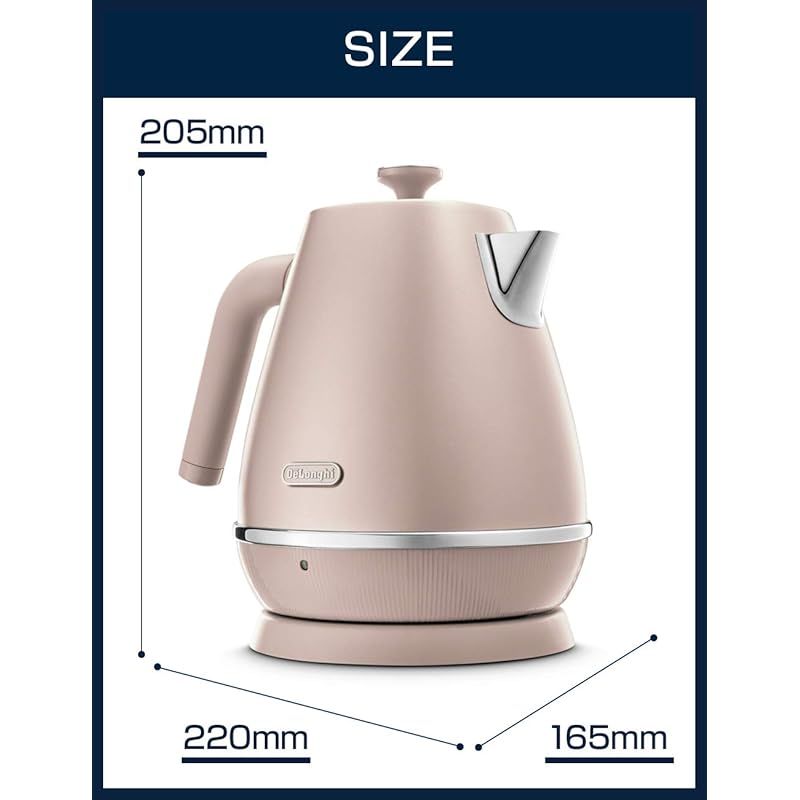 De'Longhi (デロンギ) 電気ケトル ディスティンタ・ペルラ De'Longhi (デロンギ) 電気ケトル ディスティンタ・ペルラ