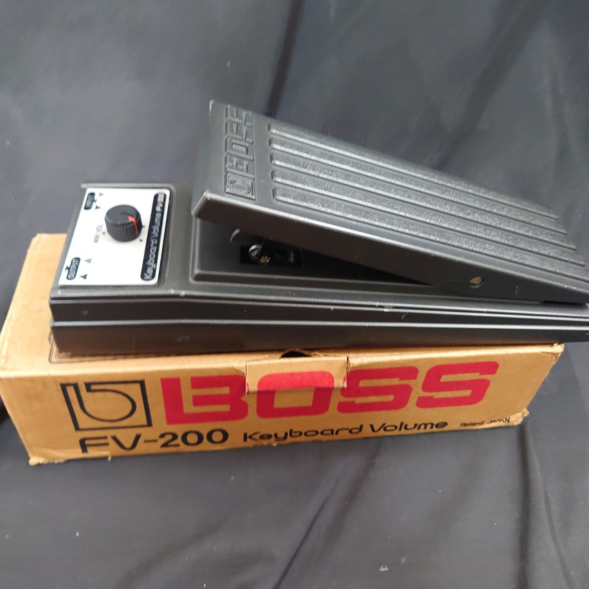 Boss fv200 ボス キーボードボリューム FV-200 電子キーボードペダル 動作品 箱付 送料無料 ☆