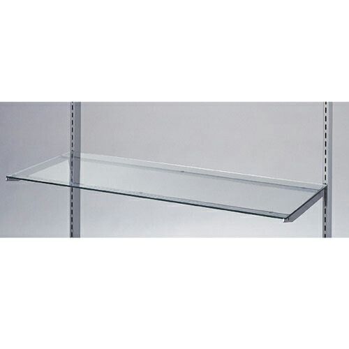 ガラス棚セットW90cm インハングタイプ ガラス5mm厚 D15cm  61-36-1-1 