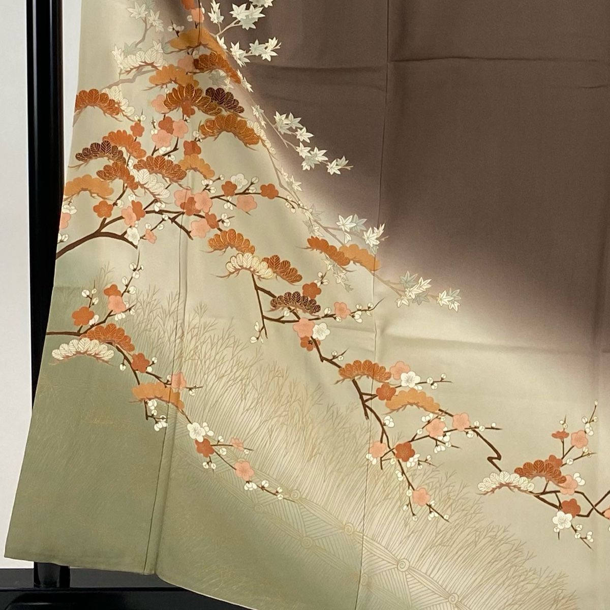 訪問着 身丈160.5cm