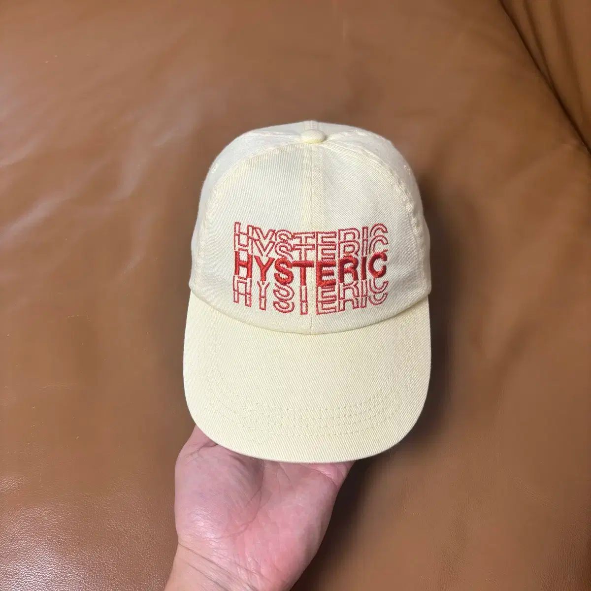 HYSTERIC GLAMOUR ヒステリックグラマー ナチュラル 6パネル キャップ 帽子