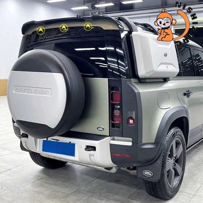 ルーヴァー ディフェンダー 90 110 2020-2025 年モデル ノードリル ルーフスポ イラー リアウィング新型ルーヴァー ディフェンダー 90 110 ボディ外装カスタムパーツ