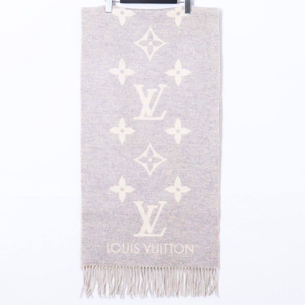 LOUIS VUITTON エシャルプ レイキャビック マフラー グレー