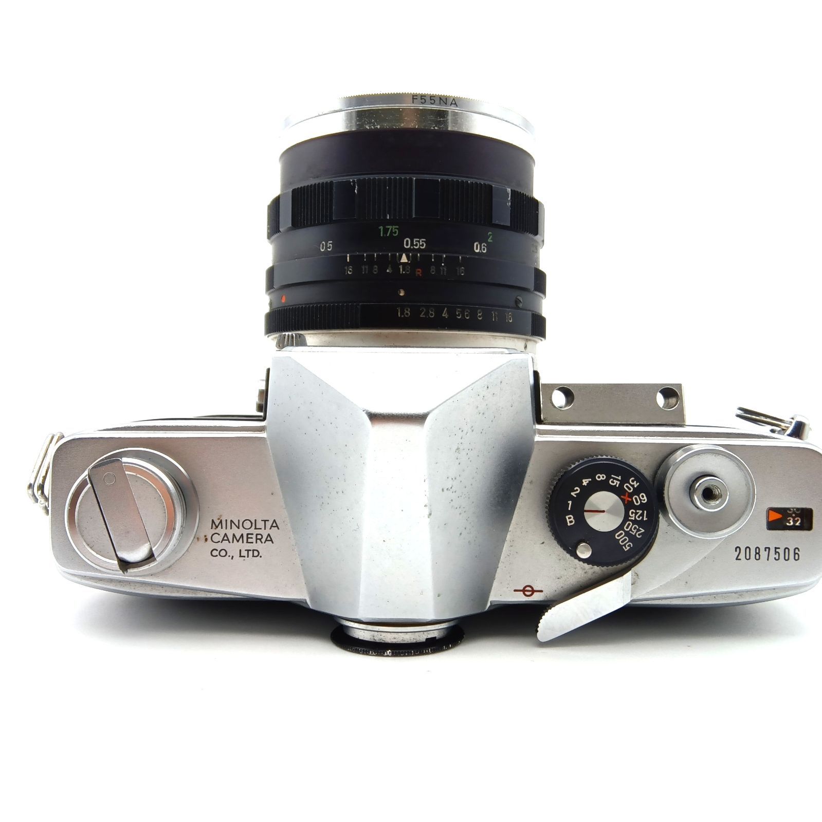 ジャンク】MINOLTA SR-1 55mm F1.8 レンズ付 バルブ不良 - メルカリ