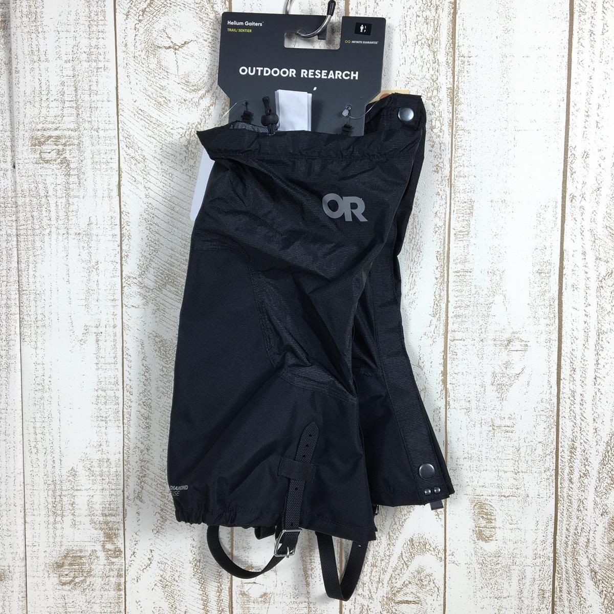 Men s S ブラック系 Outdoor Research アウトドアリサーチ ヘリウム ゲイター Helium Gaiters スパッツ パーテックスシールド防水透湿 279864|19844044 Men s Black ゲ