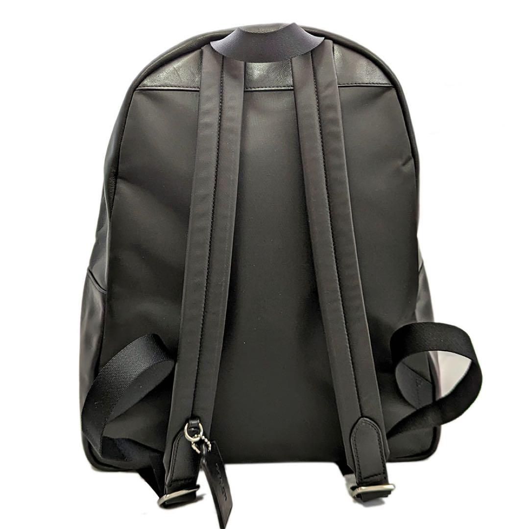 コーチレザーリュック黒 COACH コーチ リュックサック バッグ メンズ レザー