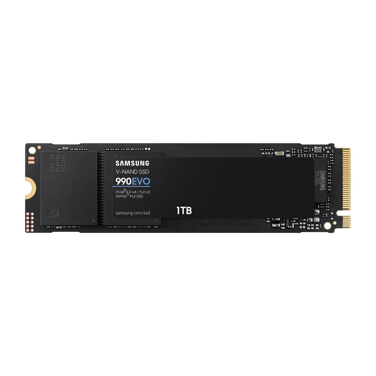 Samsung 990 EVO 1TB PCIe Gen 4.0 ×4 NVMe M.2 2280 最大 5 000MB|秒 内蔵 SSD MZ-V9E1T0B-IT