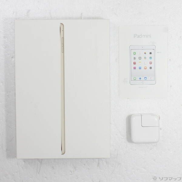 品〕 iPad mini 4 128GB ゴールド MK9Q2J／A Wi-Fi【258】 【公式通販】