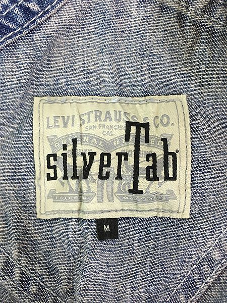 古着 Levi's SILVER TAB ガチャポケ デニム オーバーオール サロペット