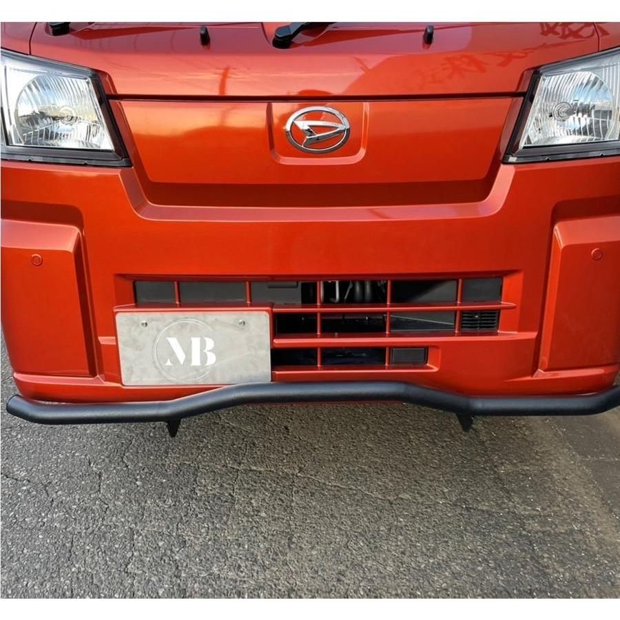 フロントプロテクトバー＋リアプロテクトバーセット ハイゼットトラック