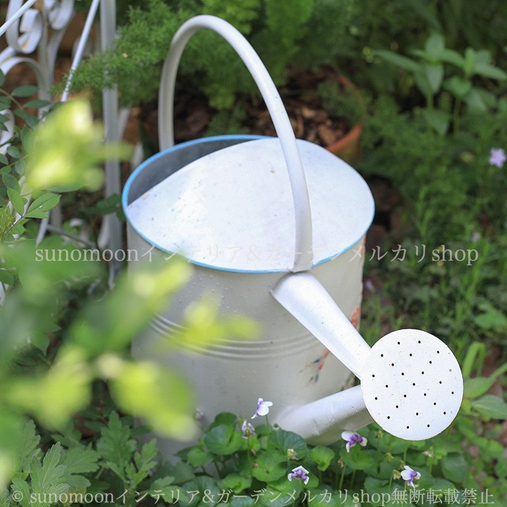 ガーデニング 鉄 バード 庭の装飾 ガーデン おしゃれ ガーデンインテリア イラスト 絵 じょうろ インテリア 鳥 雑貨 ヴィンテージ調 庭 お洒落 ジョウロ フラワー ガーデン雑貨 花 ホワイト 蝶 ヴィンテージ調 8-14 STEELWINDOWSANDDOORS_COM