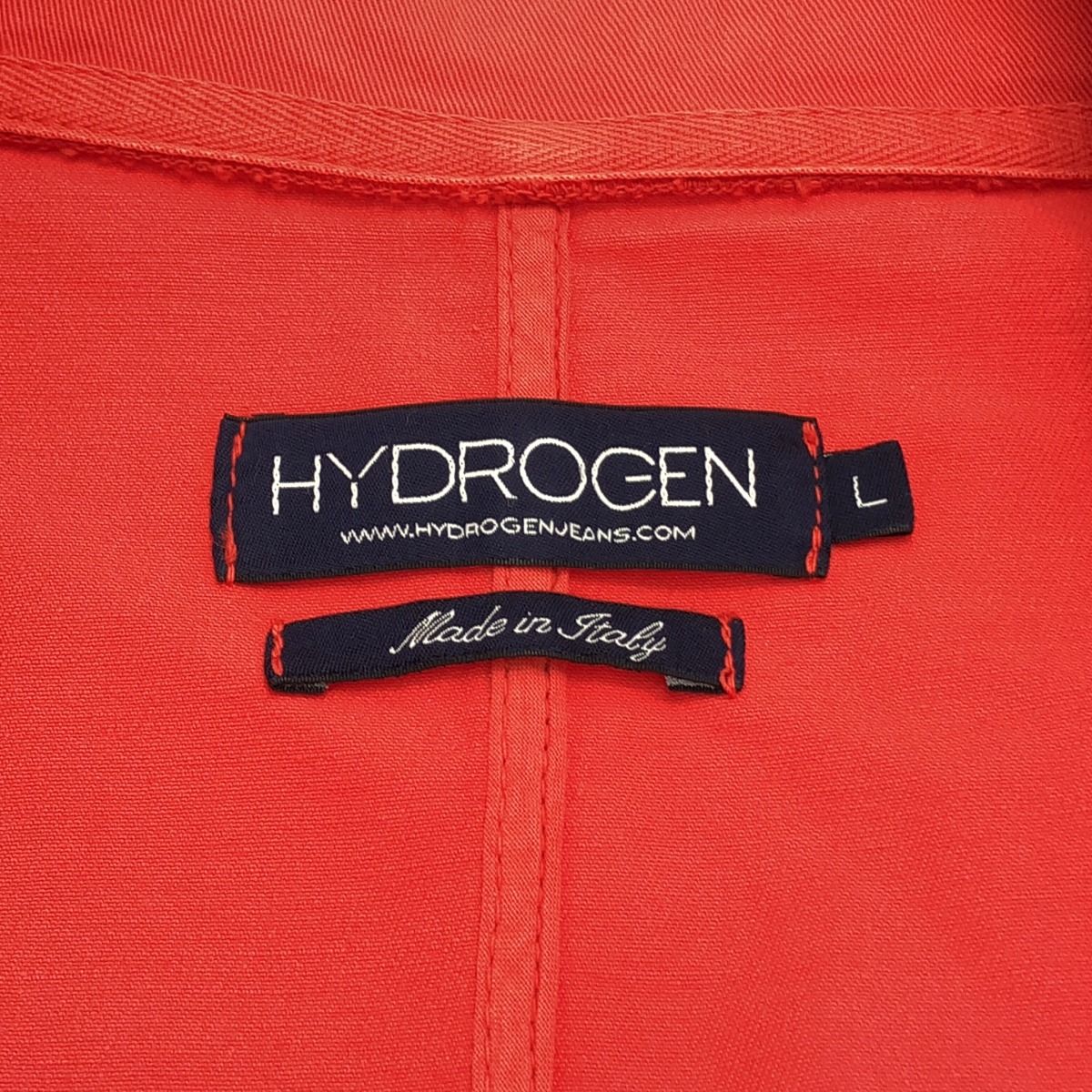 HYDROGEN ハイドロゲン ストレッチテーラードジャケット レッド