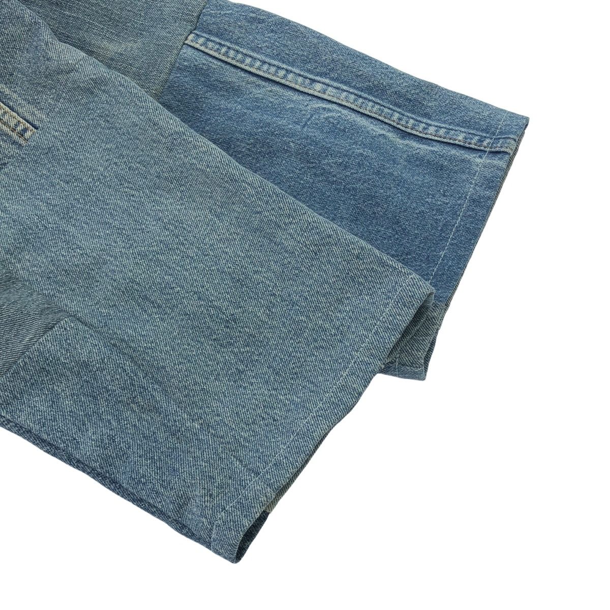 MALION vintage マリオンヴィンテージ パッチワークフーデッドデニム 